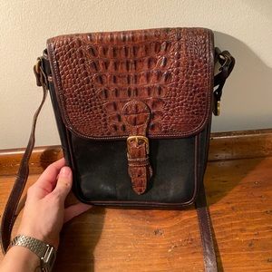 Brahmin leather shoulder bag